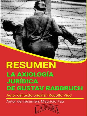 cover image of Resumen de La Axiología Jurídica de Gustav Radbruch
